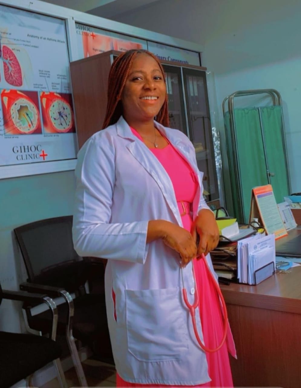 Nana Amma Owusu-Agyeman, Company Physician